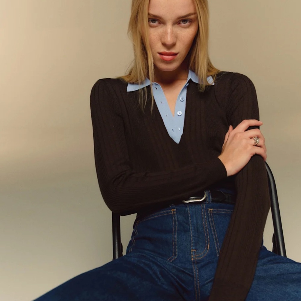 Reformation Hermja Merino Polo